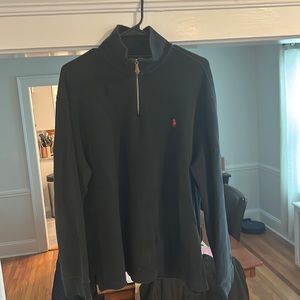 Black Polo Ralph Lauren quarter zip